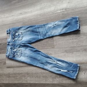 Buckle black slouchy skinny size 26